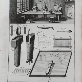Dennis Diderot & Jean le Rond d'Alembert - Encyclopédie ou dictionnaire raisonné des sciences, des arts et des métiers - Cardier - kopergravure